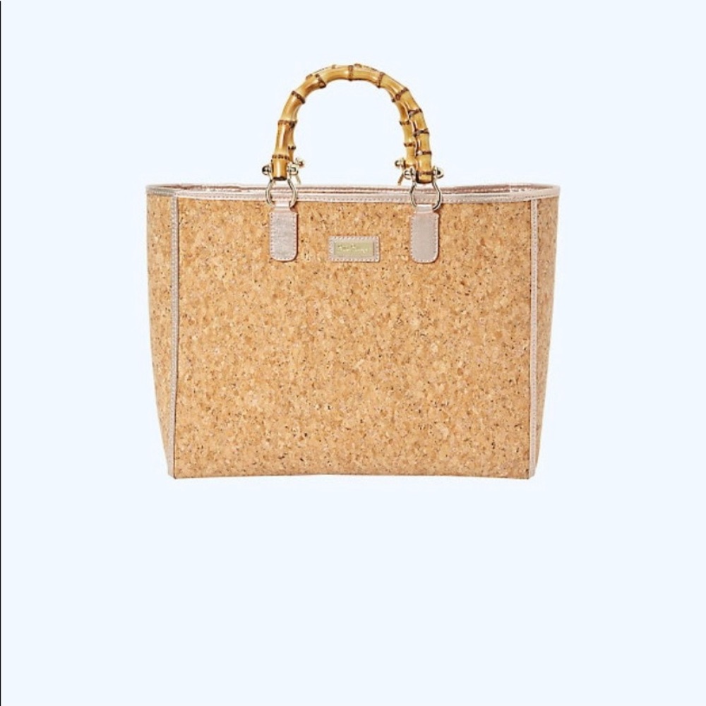 Lilly Pulitzer Soirée Cork Bag EUC